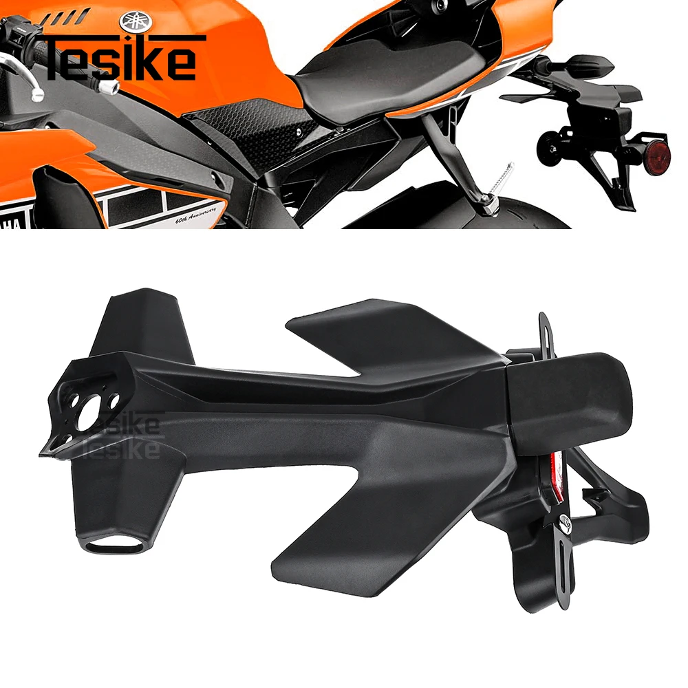 For Yamaha YZF R1 2015-2023 Motorcycle Rear Mudguard YZF-R1M Fender Splash Guard Cover Rear Tire Hugger Fender YZF R1M Mud Guard