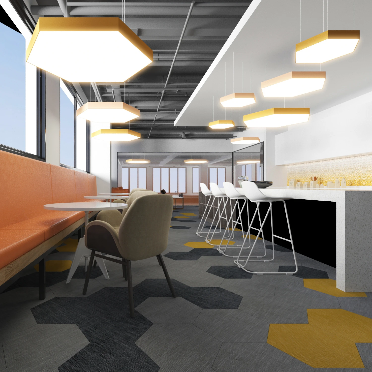 Commercial Modern Living Room LED Lights Hexagon Shape Small Table Lamp with Remote Control
Commercial Modern Living Room LED Lights Hexagon Shape Small Table Lamp with Remote Control