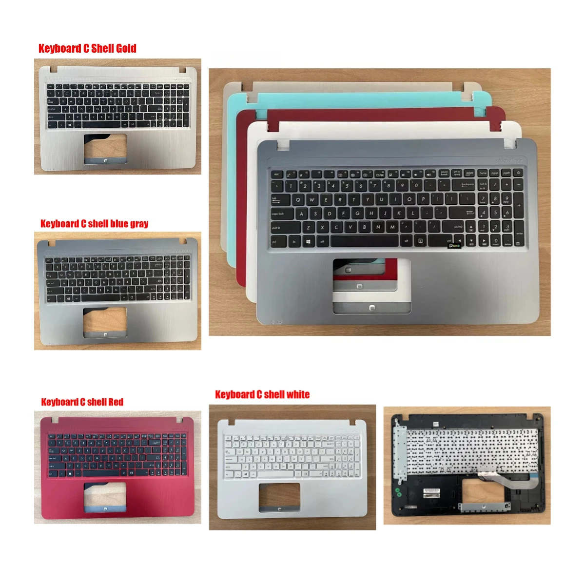 Novo para x540u x540l a540u r540u f540u fl5700vm520u portátil c escudo teclado beautel caso superior sem touch pad palmrest caso
Novo para x540u x540l a540u r540u f540u fl5700vm520u portátil c escudo teclado beautel caso superior sem touch pad palmrest caso