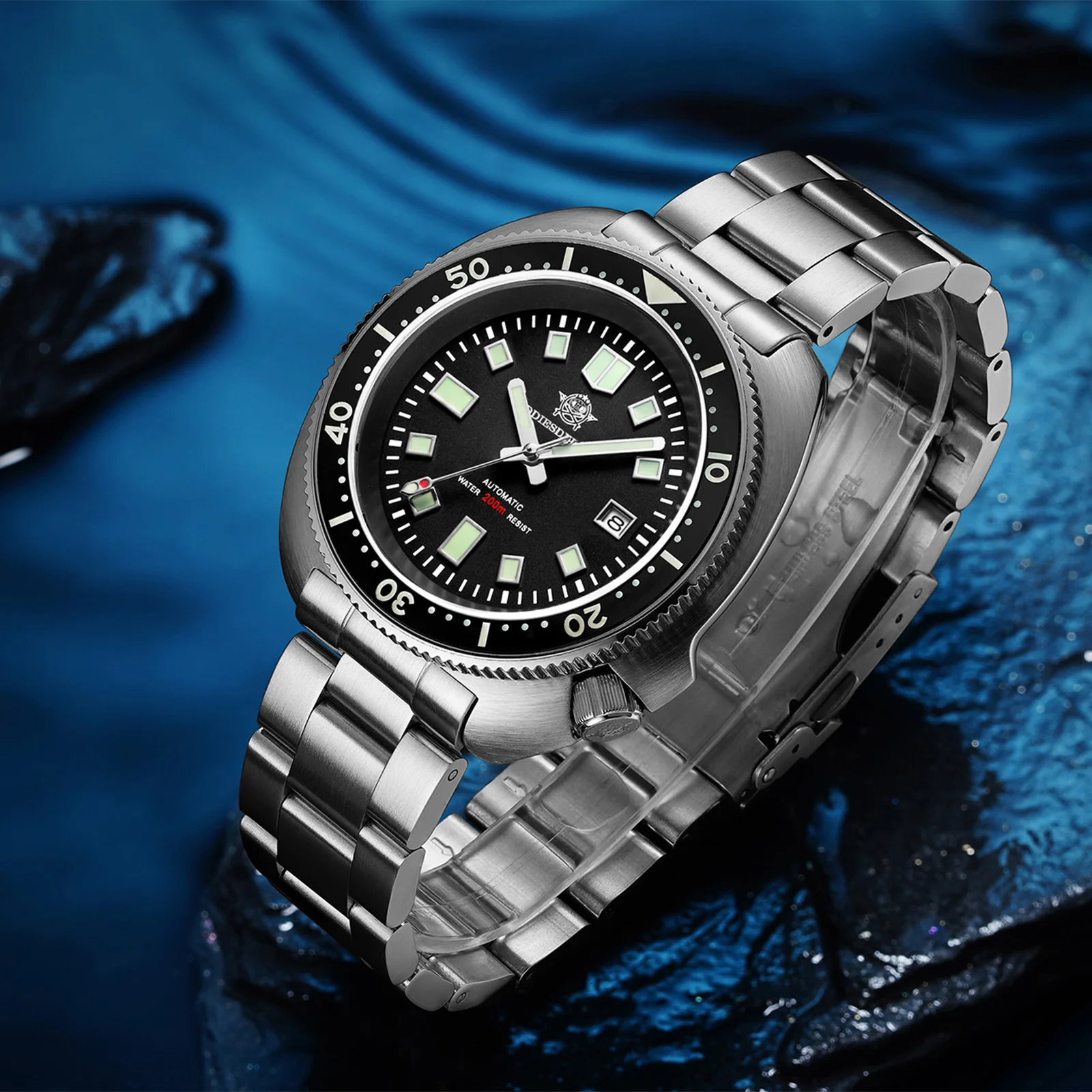 ADDIESDIVE 20Bar Waterproof Japan 8215 Sapphire Glass Watches Date Display Ceramic Bezel Men's Diver Automatic Mechanical Watch
ADDIESDIVE 20Bar Waterproof Japan 8215 Sapphire Glass Watches Date Display Ceramic Bezel Men's Diver Automatic Mechanical Watch