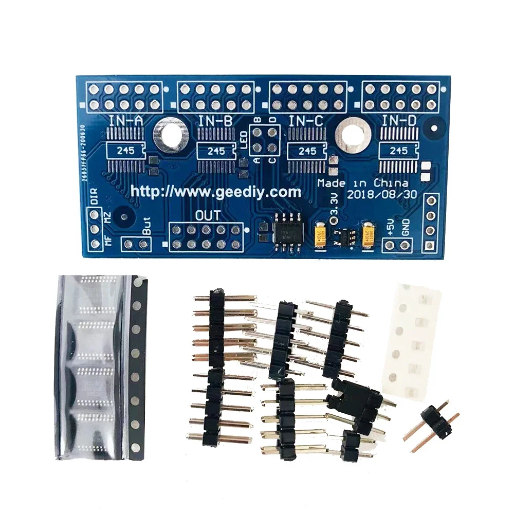 Четырехканальный модуль переключения аудио I2S/IIS, двунаправленная версия, 4-сторонний выбор 1 или 1 выход 4
Четырехканальный модуль переключения аудио I2S/IIS, двунаправленная версия, 4-сторонний выбор 1 или 1 выход 4