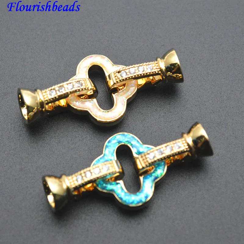 5pc Beautiful Brigth Color Opal Metal Brass Clover Heart Shape Necklace Clasps Jewelry Findings
5pc Beautiful Brigth Color Opal Metal Brass Clover Heart Shape Necklace Clasps Jewelry Findings