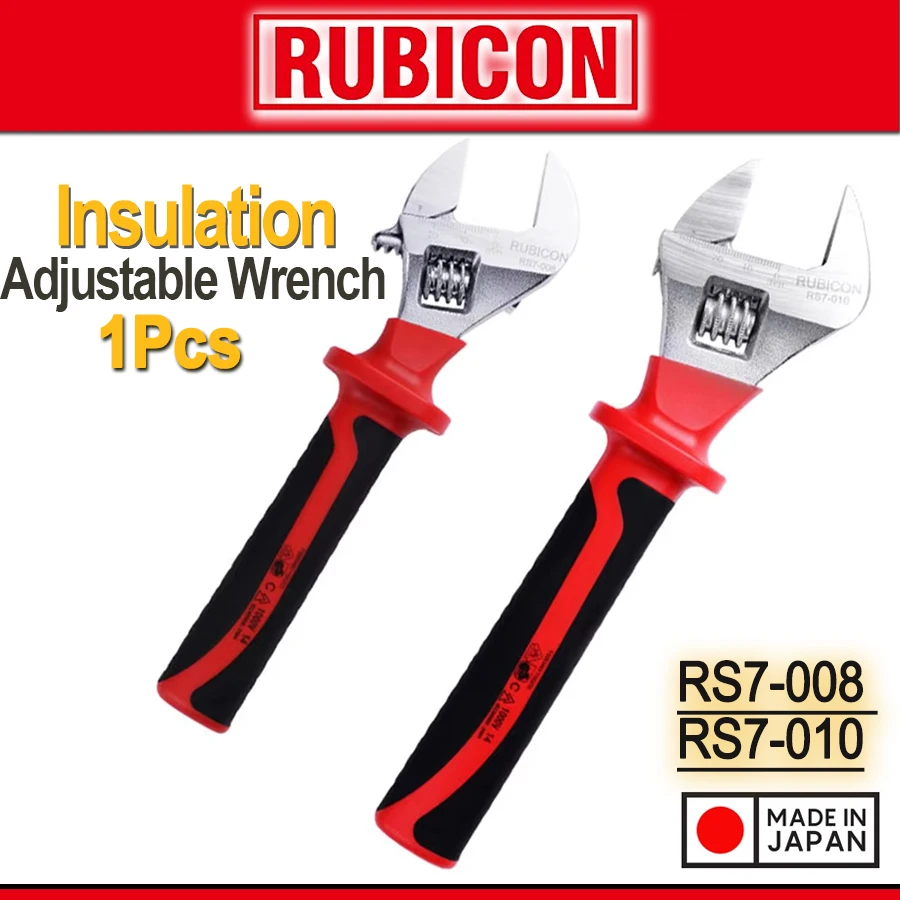 Разводной изоляционный ключ RUBICON с открытым концом с мягкой рукояткой и гибким размером 8 дюймов и 10 дюймов NO.RS7-008 и RS7-010
Разводной изоляционный ключ RUBICON с открытым концом с мягкой рукояткой и гибким размером 8 дюймов и 10 дюймов NO.RS7-008 и RS7-010