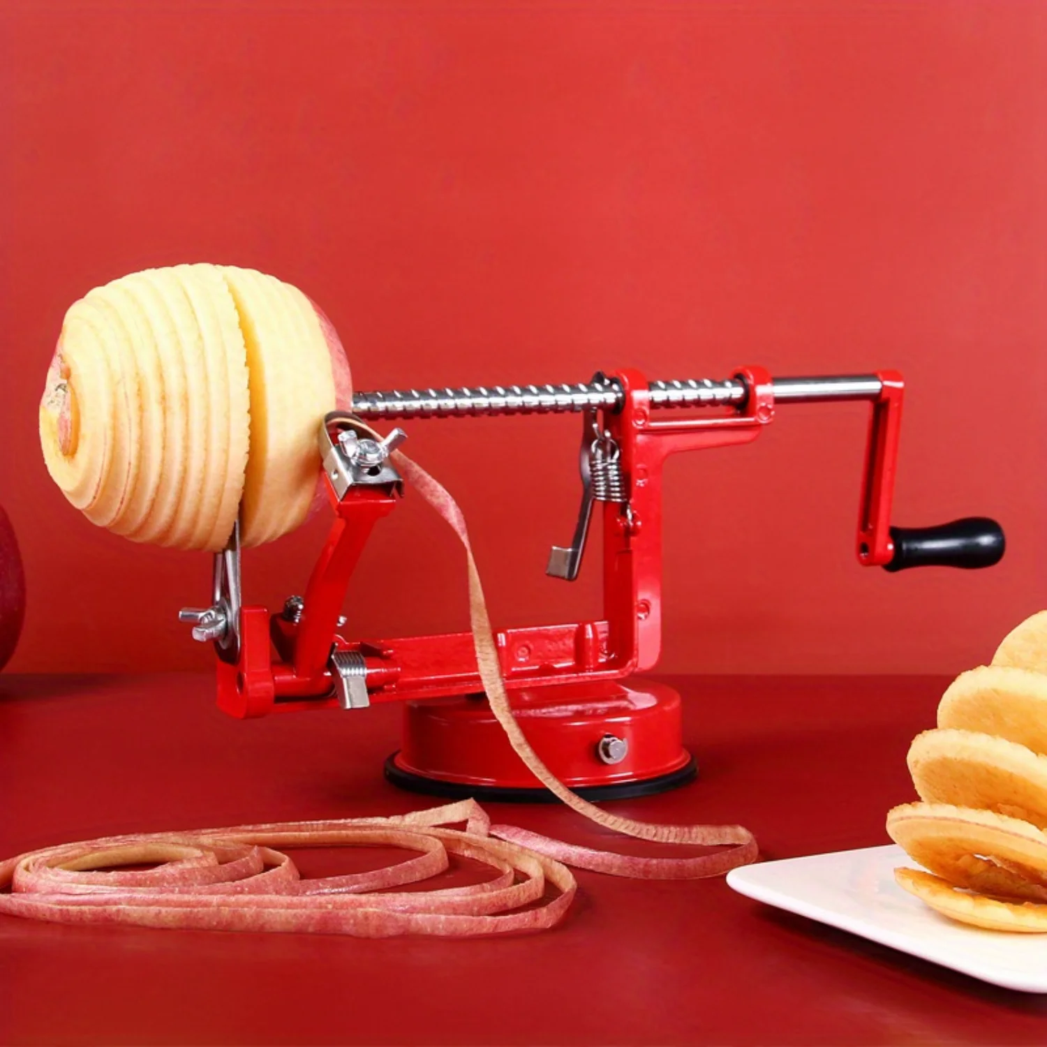 Peeler Corer Slicer Metal Blades Apple Potato Pear Fruit Cutter Kitchen Tools Making Pie
Peeler Corer Slicer Metal Blades Apple Potato Pear Fruit Cutter Kitchen Tools Making Pie