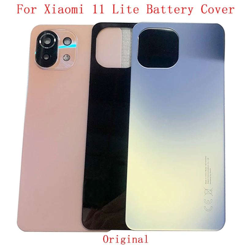Battery cover Rear Door back Case Housing For Xiaomi Mi 11 Lite with Camera Lens Logo Repair Parts
Battery cover Rear Door back Case Housing For Xiaomi Mi 11 Lite with Camera Lens Logo Repair Parts