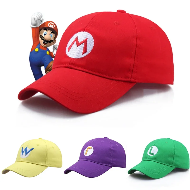 Super Marios Bros Бейсбольные кепки Косплей Аниме Игровая фигурка Luigi Bros Взрослые хлопковые кепки в стиле хип-хоп для девочек и мальчиков Уличные солнцезащитные кепки Подарки
Super Marios Bros Бейсбольные кепки Косплей Аниме Игровая фигурка Luigi Bros Взрослые хлопковые кепки в стиле хип-хоп для девочек и мальчиков Уличные солнцезащитные кепки Подарки