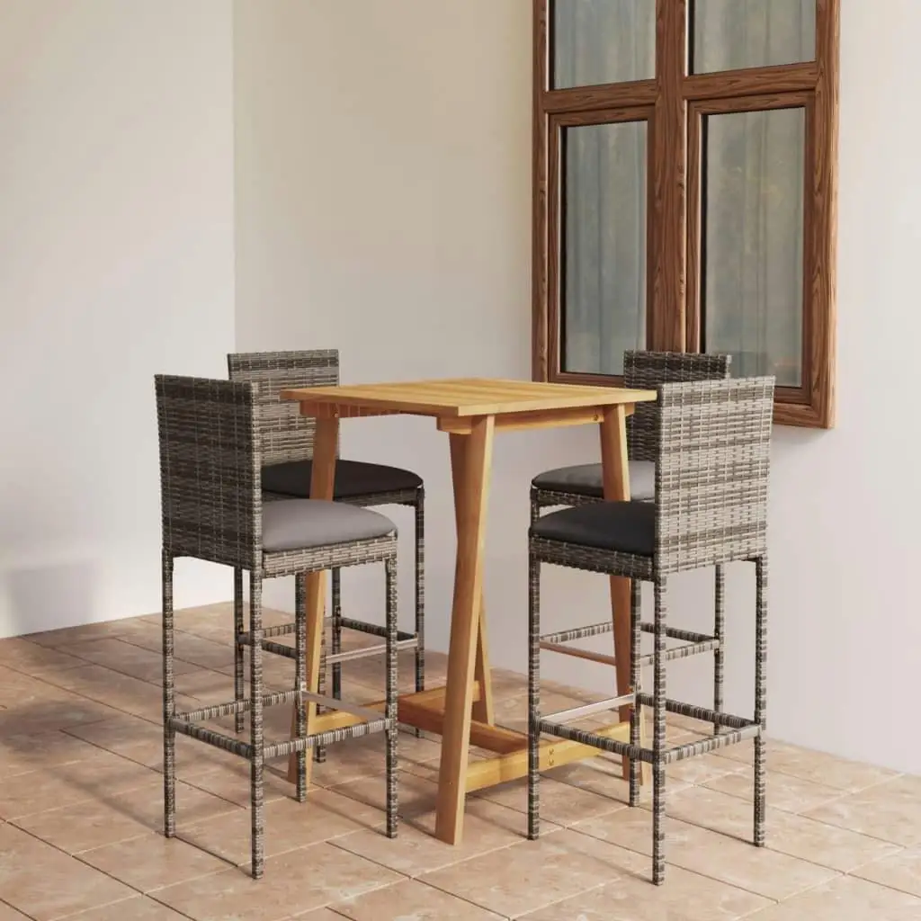 Stylish Grey Garden Bar Set Outdoor Furniture Perfect for Relaxing and Entertaining
Stylish Grey Garden Bar Set Outdoor Furniture Perfect for Relaxing and Entertaining