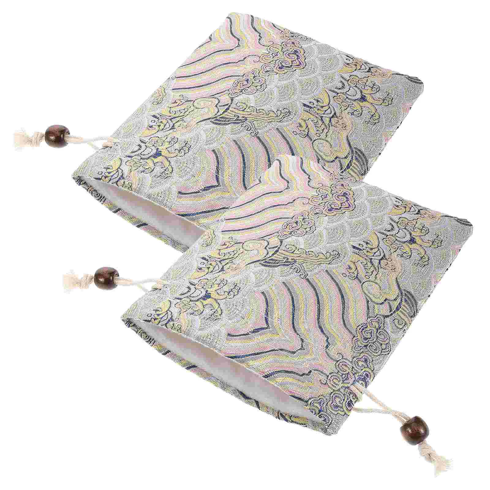 2 Pcs Goodie Bags Jewelry Cloth Pouch Drawstring Rope Coin Candy Pouches Fiber Storage for Women Travel
2 Pcs Goodie Bags Jewelry Cloth Pouch Drawstring Rope Coin Candy Pouches Fiber Storage for Women Travel