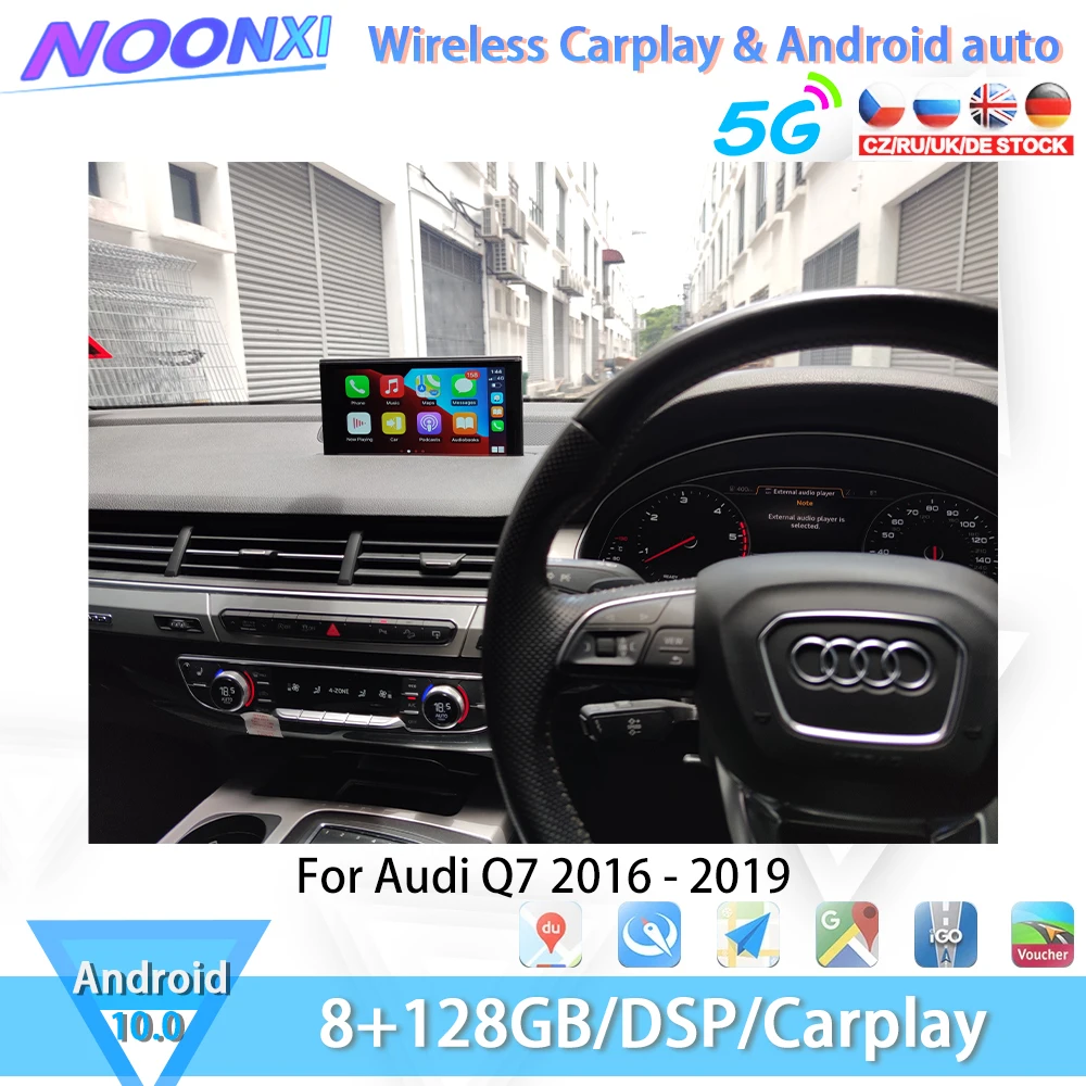 Для Audi Q72016 2017 2018 2019 все в одном WIFI автомобильный экран Аудио Интеллектуальная система Радио Bluetooth видеоплееры Carplay Android
Для Audi Q72016 2017 2018 2019 все в одном WIFI автомобильный экран Аудио Интеллектуальная система Радио Bluetooth видеоплееры Carplay Android