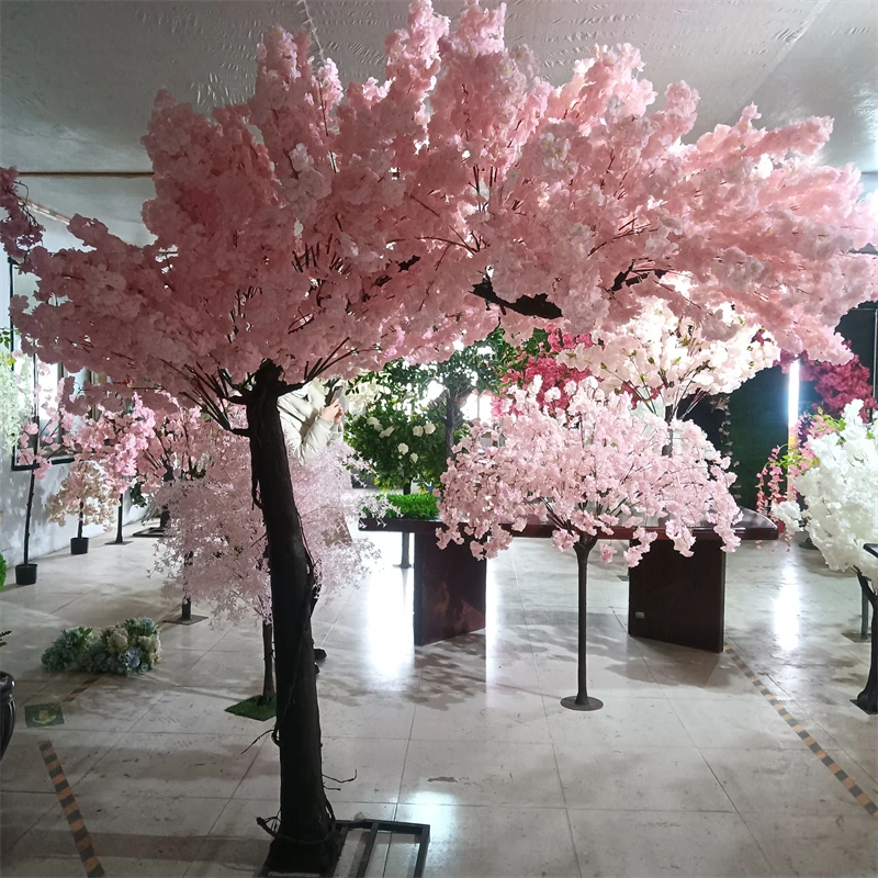 Wedding fake Japanese cherry blossom tree pink artificial silk flower tree indoor and outdoor decoration sales
Wedding fake Japanese cherry blossom tree pink artificial silk flower tree indoor and outdoor decoration sales