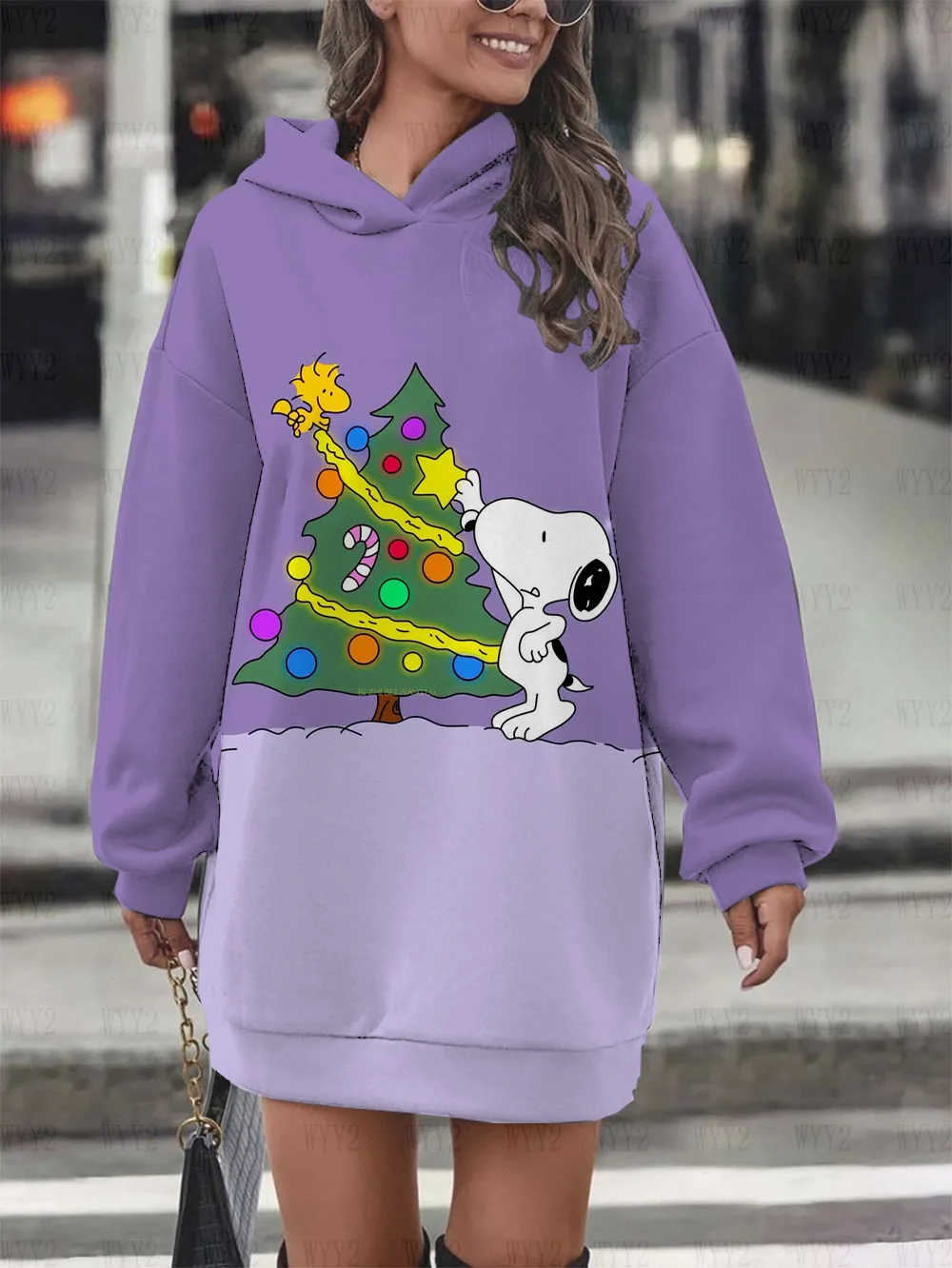 2025 Fall Winter Snoopy Print Women's Party Dress Hoodie Dress Casual Street Fashion Comfort Long Sleeve Pullover Hoodie
2025 Fall Winter Snoopy Print Women's Party Dress Hoodie Dress Casual Street Fashion Comfort Long Sleeve Pullover Hoodie