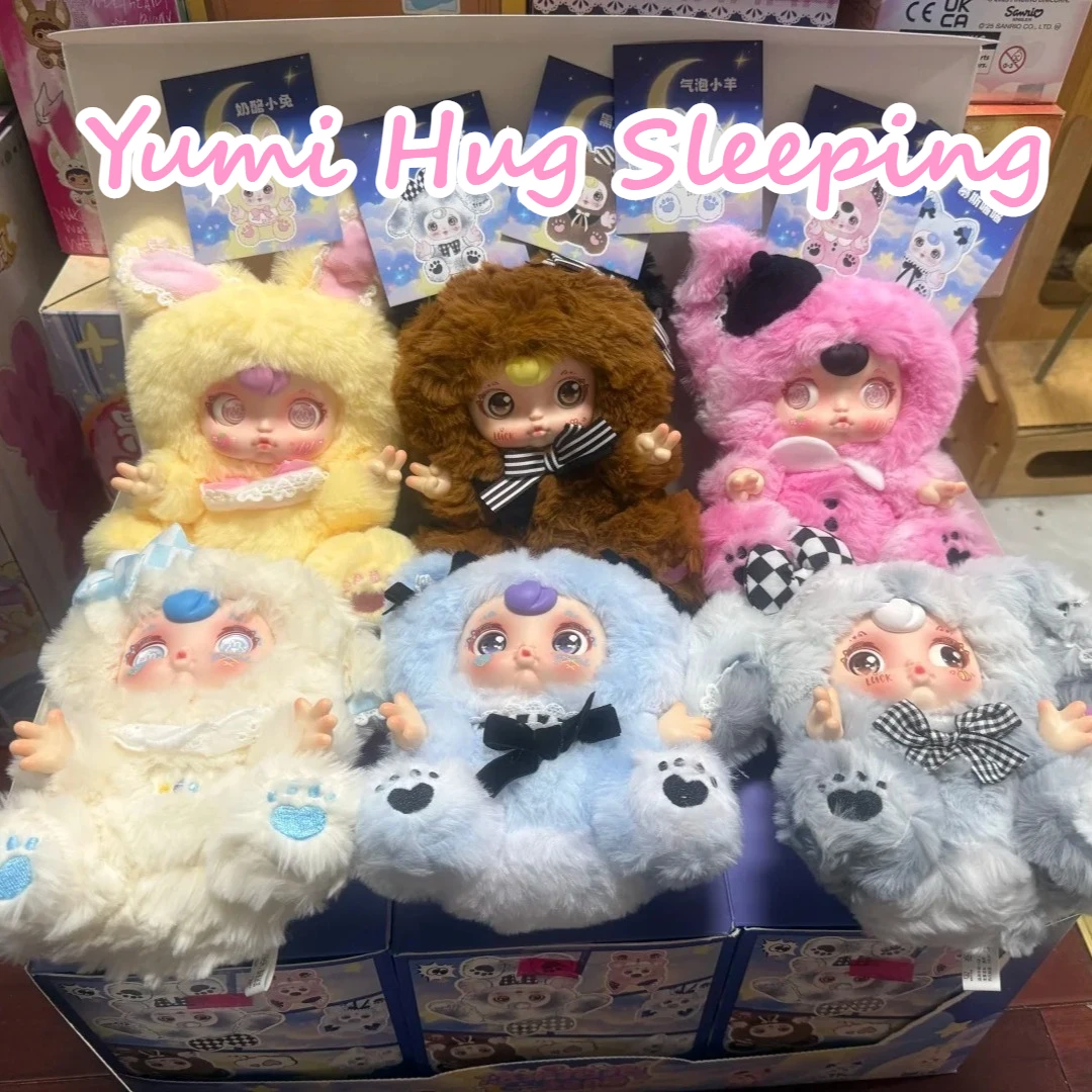 Аутентичная серия Yumi Hug Sleeping, плюшевая слепая коробка, милая загадочная коробка ручной работы, украшение для рабочего стола, модель куклы-сюрпризы, подарок
Аутентичная серия Yumi Hug Sleeping, плюшевая слепая коробка, милая загадочная коробка ручной работы, украшение для рабочего стола, модель куклы-сюрпризы, подарок