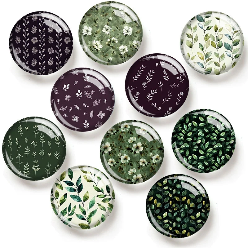 Watercolor Leaves 12/18/20/25mm glass cabochon bracelet pendant rings for jewelry demo earrings back Making findings
Watercolor Leaves 12/18/20/25mm glass cabochon bracelet pendant rings for jewelry demo earrings back Making findings