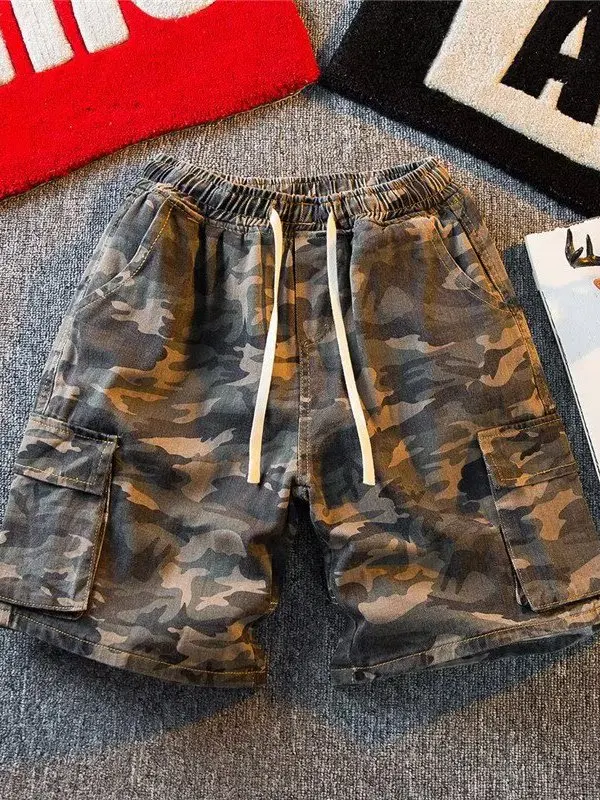 Camouflage Denim Shorts Men's Summer Beach Sports Heavyweight Trendy Loose American Five-Quarter Pants High Waist Water Washe...
Camouflage Denim Shorts Men's Summer Beach Sports Heavyweight Trendy Loose American Five-Quarter Pants High Waist Water Washe...
