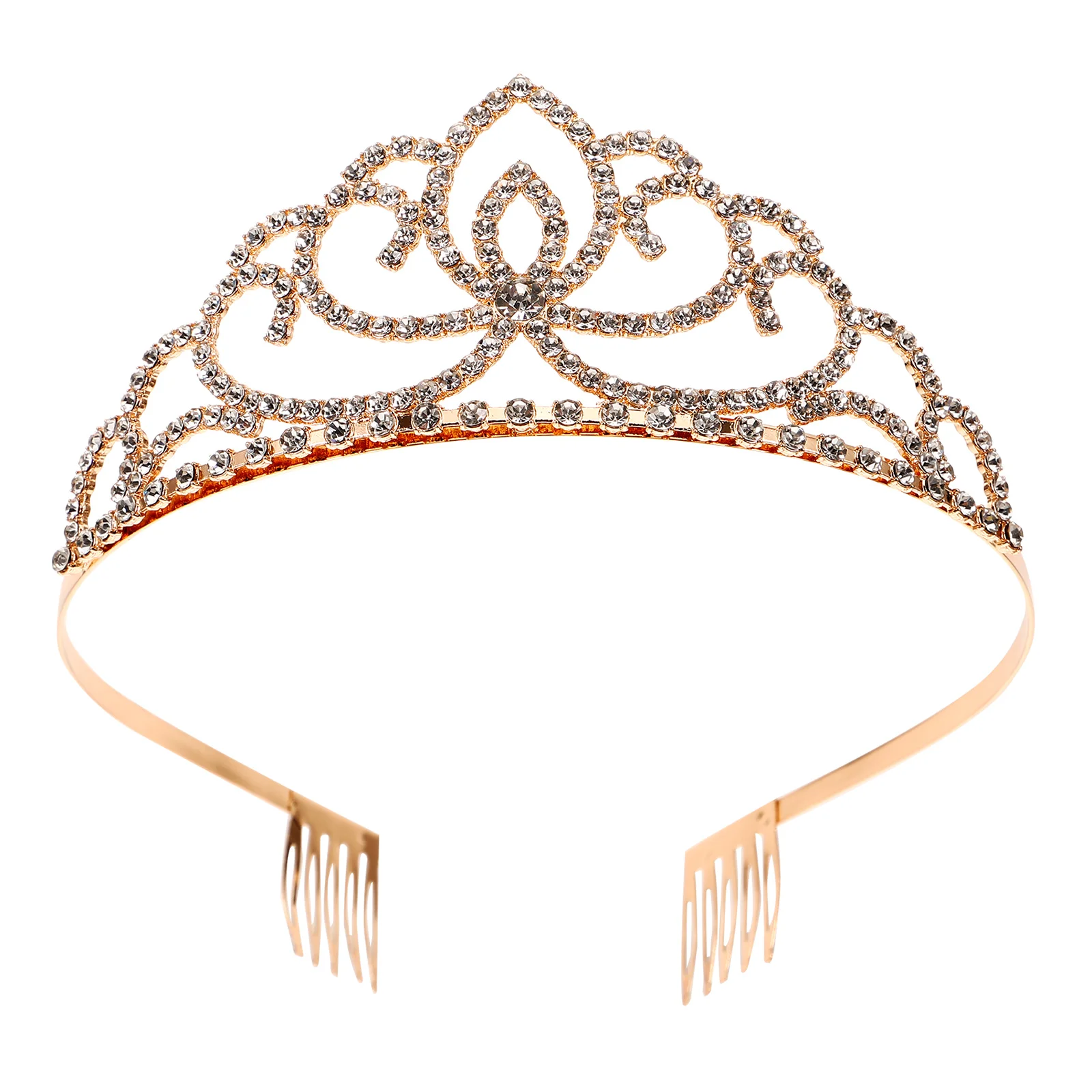 Аксессуары для волос с золотой короной, элегантная тиара для девочек, ужин, выпускной, свадьбы, легкие яркие цветные боковые расчески, безопасные 
Аксессуары для волос с золотой короной, элегантная тиара для девочек, ужин, выпускной, свадьбы, легкие яркие цветные боковые расчески, безопасные