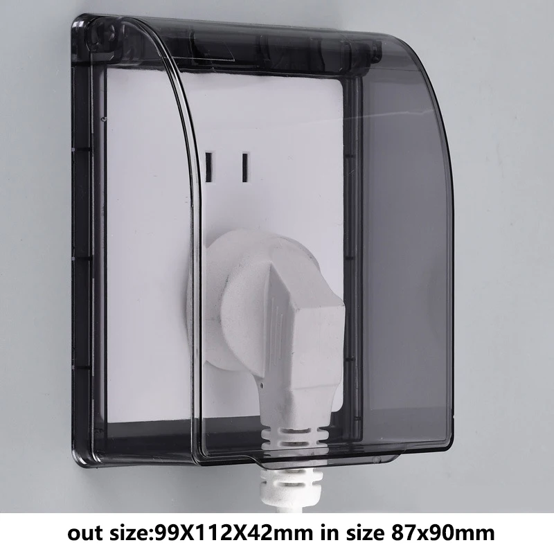 Switch socket waterproof cover splash-proof box bathroom waterproof box transparent adhesive socket protection cover
Switch socket waterproof cover splash-proof box bathroom waterproof box transparent adhesive socket protection cover