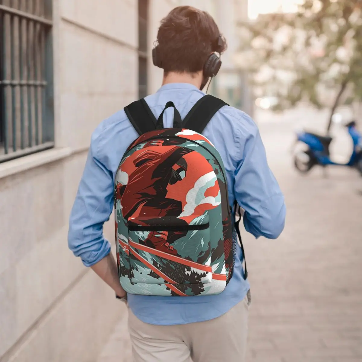 Retro Style Snowboarder Snowboard Backpack Boys Girls BookBag Children School Bag Computer Shoulder Bags for Men Women
Retro Style Snowboarder Snowboard Backpack Boys Girls BookBag Children School Bag Computer Shoulder Bags for Men Women