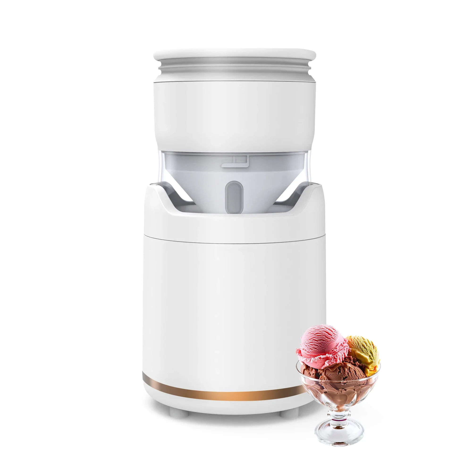 Electric Small Ice Cream Machine Automatic Mini Fruit Ice Cream Maker for Home DIY Homemade Soft Snow Cream Makers for Kids
Electric Small Ice Cream Machine Automatic Mini Fruit Ice Cream Maker for Home DIY Homemade Soft Snow Cream Makers for Kids