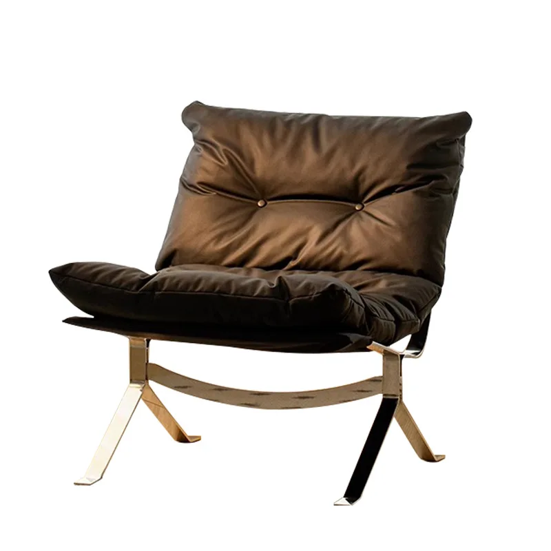 Single leisure chair Nordic wabi style designer creative cowhide goose down light luxury comfortable single
Single leisure chair Nordic wabi style designer creative cowhide goose down light luxury comfortable single
