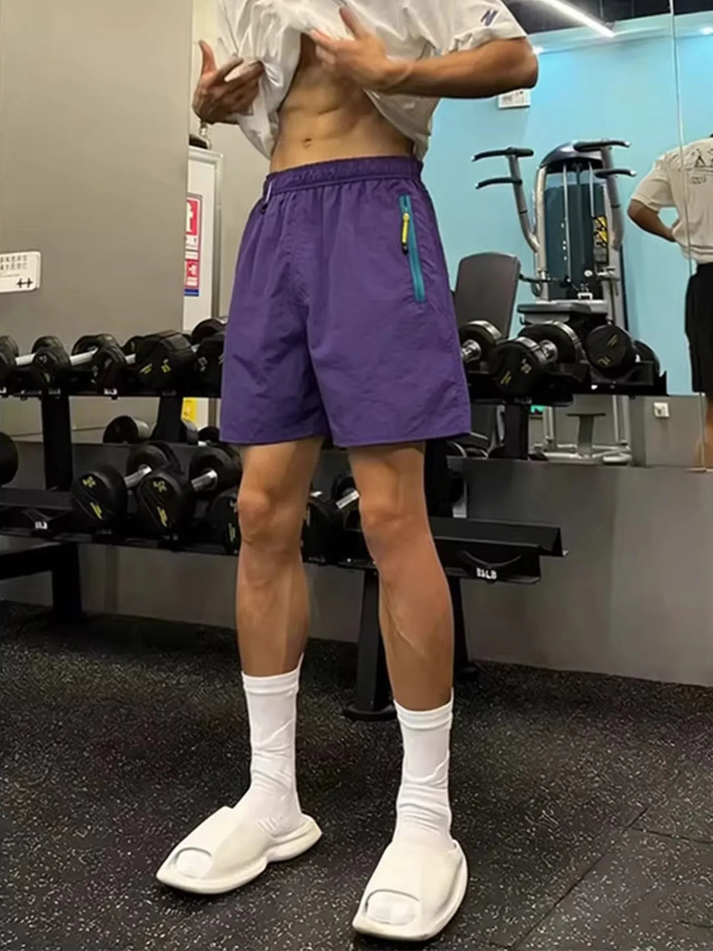 Qui Dry Fitn orts Men's Summer Outdoor Cycling Cool Running Athletic Training Tee-Quarter Length Running orts
Qui Dry Fitn orts Men's Summer Outdoor Cycling Cool Running Athletic Training Tee-Quarter Length Running orts