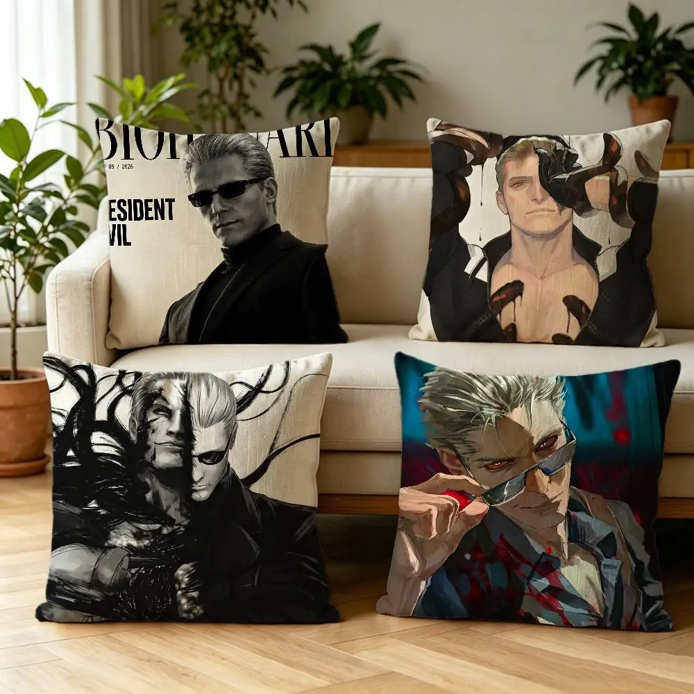 Albert Wesker Double-sided Print Pillow Case for Sofa Living Room Home Office Decor Protective Cover
Albert Wesker Double-sided Print Pillow Case for Sofa Living Room Home Office Decor Protective Cover