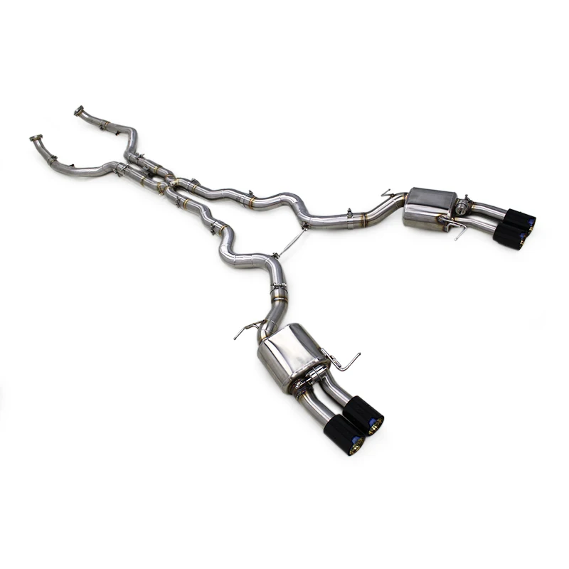 YD Stainless Steel Exhaust Catback For BMW M5/M6 F06/F10/F12/F13 4.4T 2012-2016 Valved Sport Exhaust System With MP Tips
YD Stainless Steel Exhaust Catback For BMW M5/M6 F06/F10/F12/F13 4.4T 2012-2016 Valved Sport Exhaust System With MP Tips