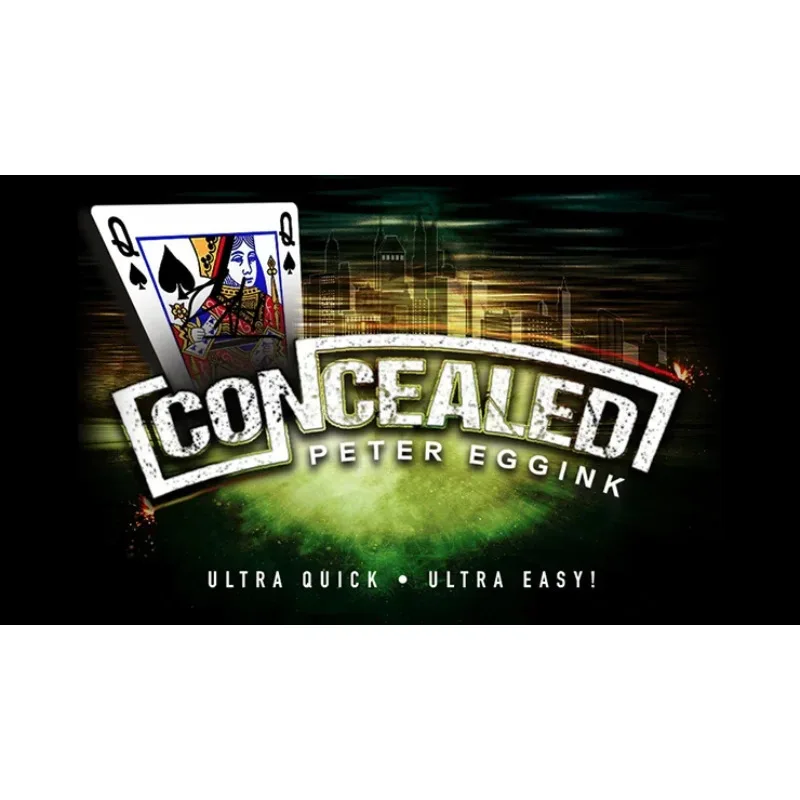 CONCEALED (Gimmicks and Online Instructions) by Peter Eggink Card Magic and Trick Decks Close Up Magic Props Street Magician
CONCEALED (Gimmicks and Online Instructions) by Peter Eggink Card Magic and Trick Decks Close Up Magic Props Street Magician