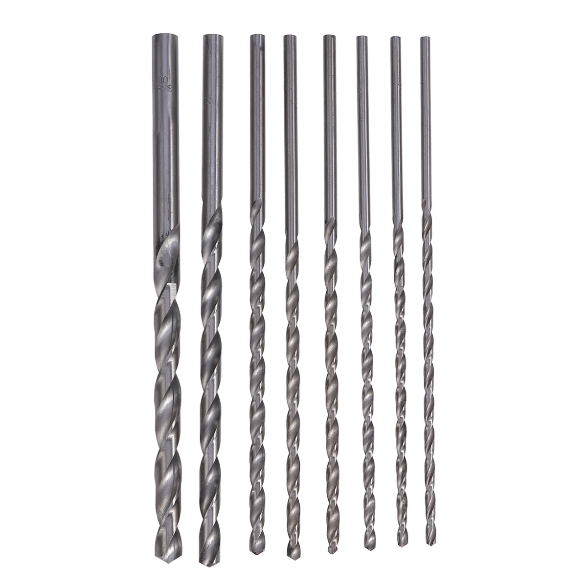 8pcs 200mm Extra Long Metric Drilling Drill Bits Set Small Cutting Resistance for Plastic Silver (4mm/4.2m
8pcs 200mm Extra Long Metric Drilling Drill Bits Set Small Cutting Resistance for Plastic Silver (4mm/4.2m