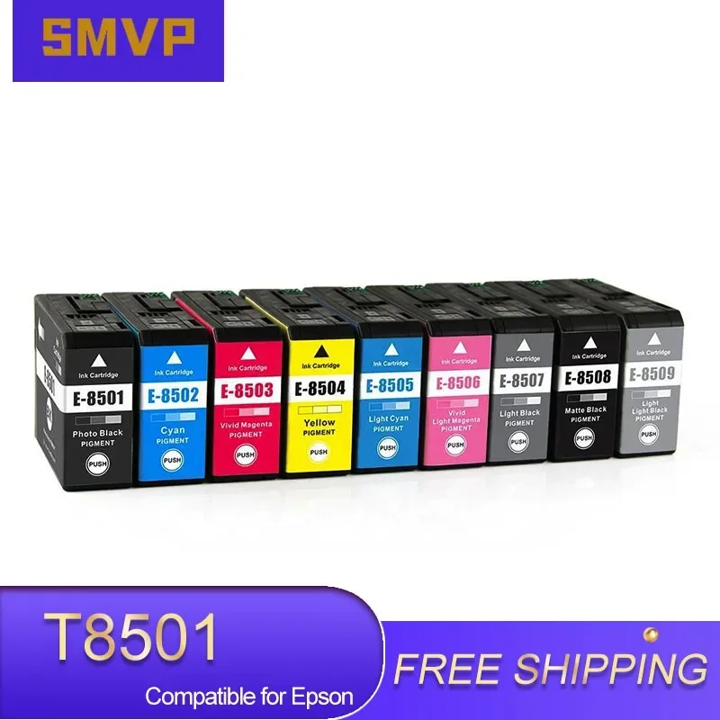 T8501-T8509 T8501 T8506 Цветной совместимый картридж премиум-класса для принтера Epson SureColor P800 T8501-T8509 (в наличии 9 цветов)
T8501-T8509 T8501 T8506 Цветной совместимый картридж премиум-класса для принтера Epson SureColor P800 T8501-T8509 (в наличии 9 цветов)
