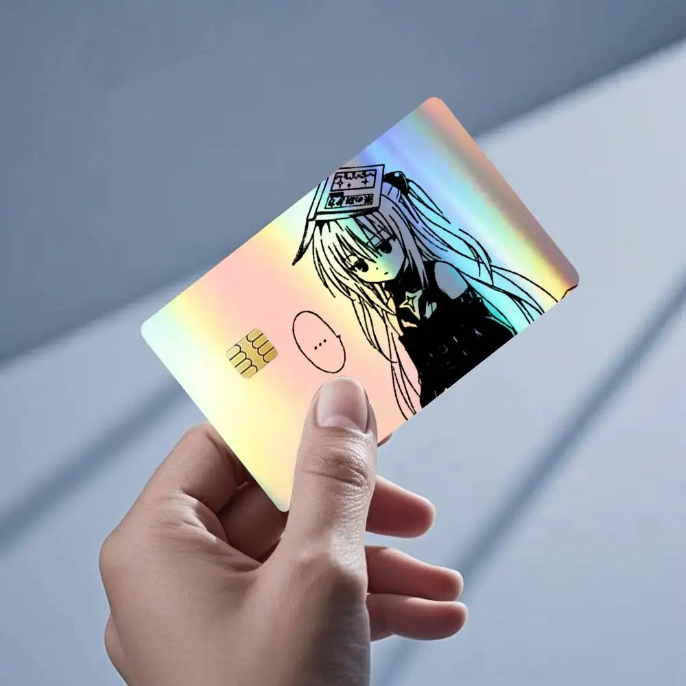 To Love Ru Golden Darkness Yami Laser Holographic Sticker Film Tape Skin for Credit Card Debit Card Waterproof
To Love Ru Golden Darkness Yami Laser Holographic Sticker Film Tape Skin for Credit Card Debit Card Waterproof