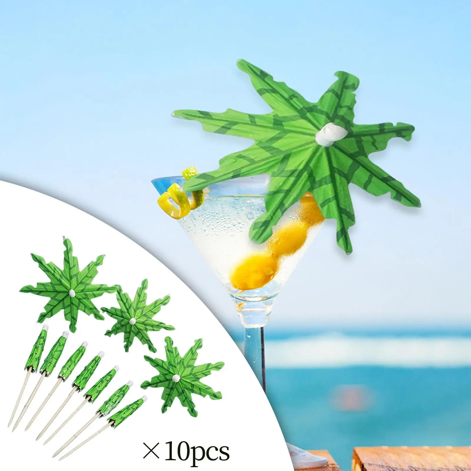 100x Cocktail Umbrella Picks Buffet Decoration Parasol Cocktail Umbrellas Sticks for Club
100x Cocktail Umbrella Picks Buffet Decoration Parasol Cocktail Umbrellas Sticks for Club