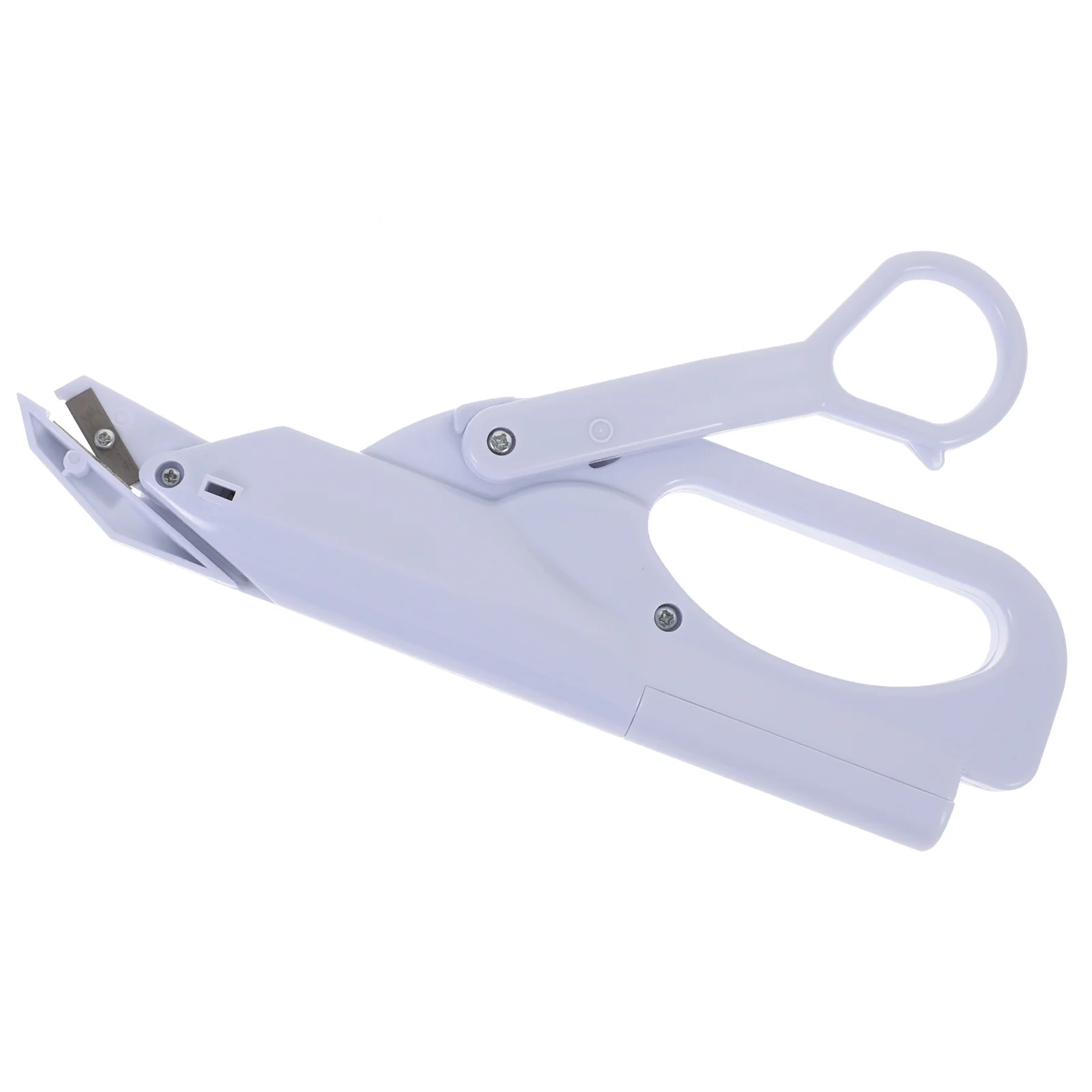 Electric Scissor Cordless Handheld Fabric Cloth Cutting 2.5Mm Replaceable Blade Safety Lock Protection Cover White
Electric Scissor Cordless Handheld Fabric Cloth Cutting 2.5Mm Replaceable Blade Safety Lock Protection Cover White