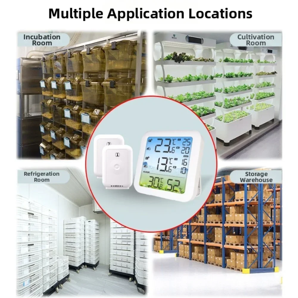 1PC Home Digital Refrigerator Thermometer With 2 Sensors 11x9.5x5cm High And Low Temperature Reminder Thermometer Accessories
1PC Home Digital Refrigerator Thermometer With 2 Sensors 11x9.5x5cm High And Low Temperature Reminder Thermometer Accessories