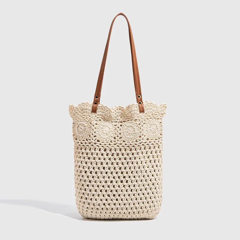 2025 Summer Knitted Beach Tote Bag, Boho Macrame Shoulder Purse, Oversized Coastal Vacation Crossbody Bag
2025 Summer Knitted Beach Tote Bag, Boho Macrame Shoulder Purse, Oversized Coastal Vacation Crossbody Bag