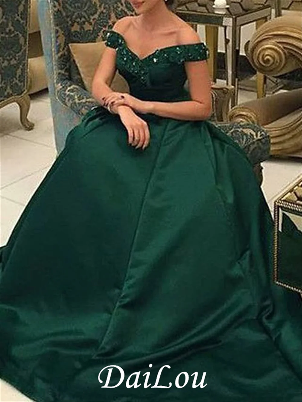 A-Line Elegant Princess Party Wear Prom Dress V Neck Short Sleeve Sweep / Brush Train Satin with Pleats Sequin
A-Line Elegant Princess Party Wear Prom Dress V Neck Short Sleeve Sweep / Brush Train Satin with Pleats Sequin