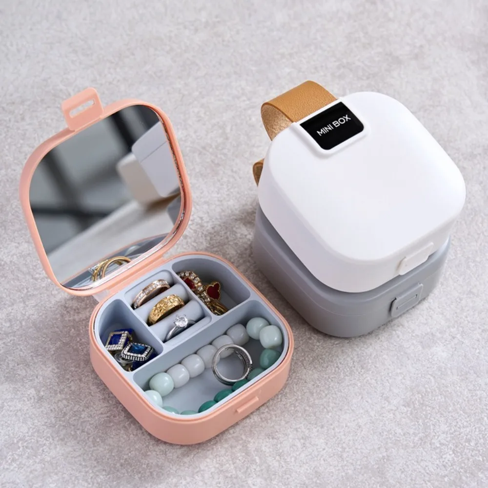 Durable With Mirror Jewelry Storage Box Large Capacity Dust-proof Cosmetic Holder Box Necklace Display Case
Durable With Mirror Jewelry Storage Box Large Capacity Dust-proof Cosmetic Holder Box Necklace Display Case