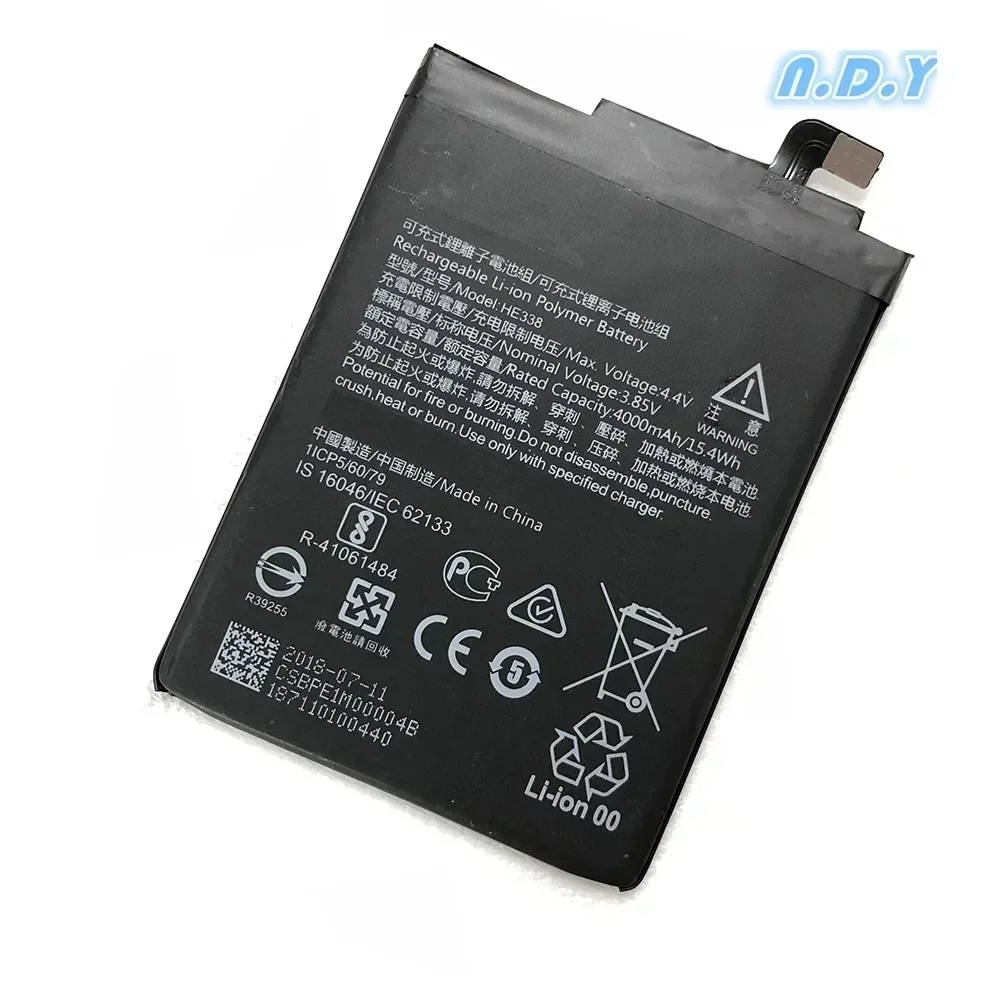 Original HE338 4000mAh Battery For Nokia 2 Nokia2 HE 338 Batteries Bateria
Original HE338 4000mAh Battery For Nokia 2 Nokia2 HE 338 Batteries Bateria