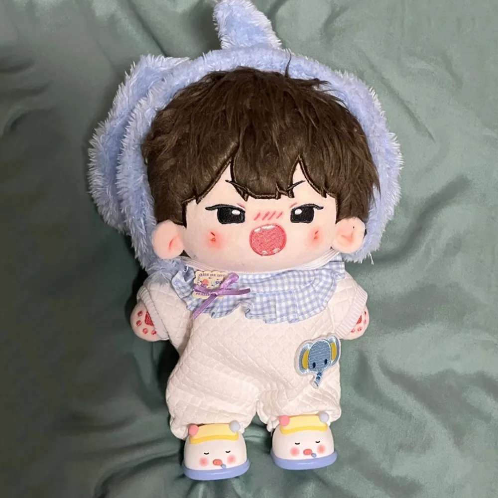 Elephant Jumpsuit 10cm Cotton Doll Clothes Suit Lovely 20cm Doll Clothes Outfit Funny Creative Doll Dress Up Set
Elephant Jumpsuit 10cm Cotton Doll Clothes Suit Lovely 20cm Doll Clothes Outfit Funny Creative Doll Dress Up Set