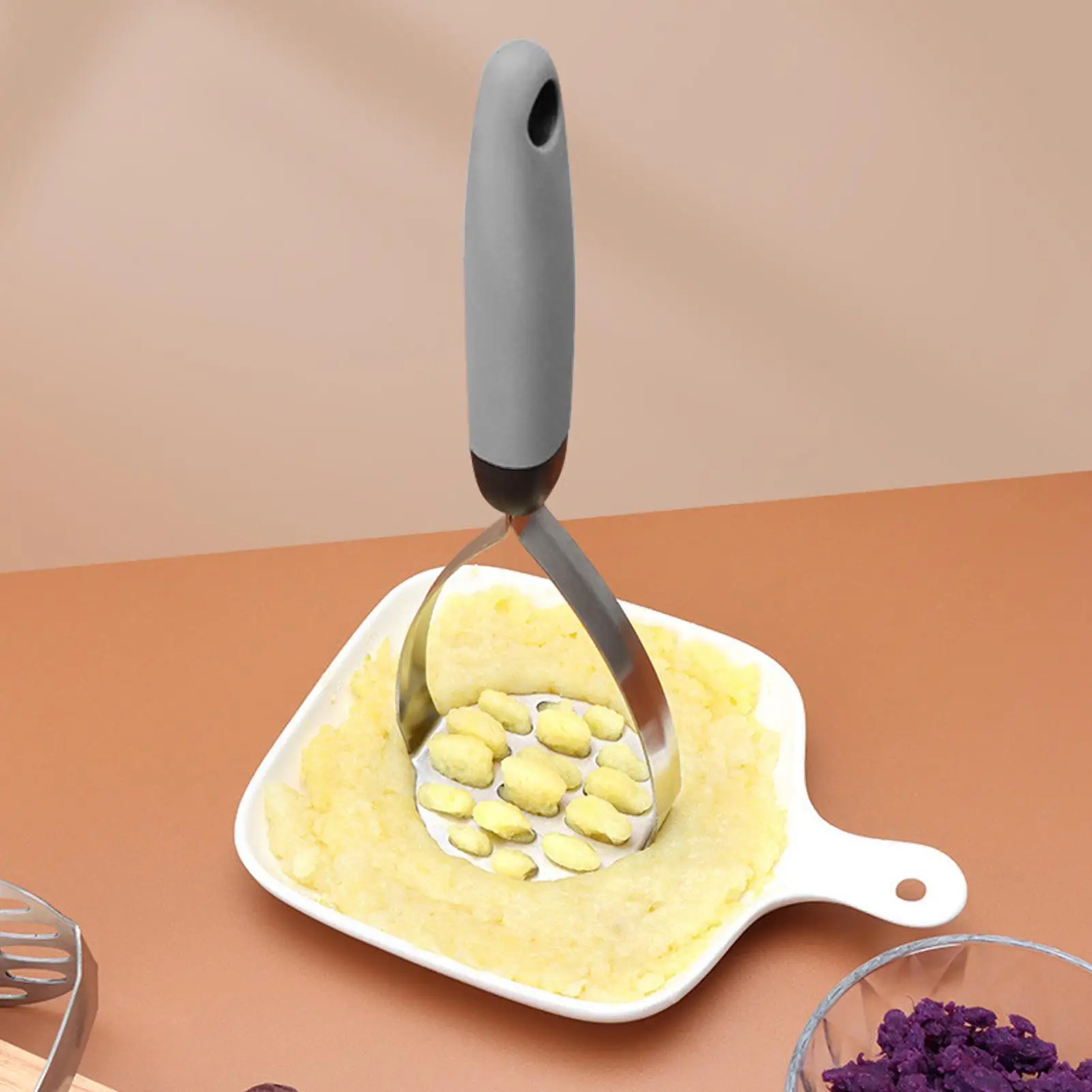 Potato Mashers 10.79 Inches Manual Food Utensils Mashed Potatoes Masher For Kitchen Cooking Home Fruits Vegetables Pumpkin
Potato Mashers 10.79 Inches Manual Food Utensils Mashed Potatoes Masher For Kitchen Cooking Home Fruits Vegetables Pumpkin