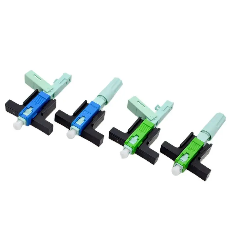 100PCS NEW Single Mode Optic Fiber Quick Connector SC/PC/APC Field Mountable Fiber Optic Fast Connector With FTTH Cold Tool
100PCS NEW Single Mode Optic Fiber Quick Connector SC/PC/APC Field Mountable Fiber Optic Fast Connector With FTTH Cold Tool