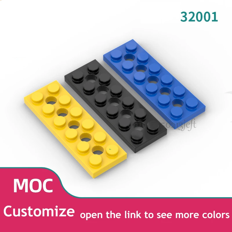 60pcs MOC Assembles Particles 32001 High-Tech Plate 2 x 6 with 5 Holes Building Blocks Parts Kids DIY Educational Toys
60pcs MOC Assembles Particles 32001 High-Tech Plate 2 x 6 with 5 Holes Building Blocks Parts Kids DIY Educational Toys