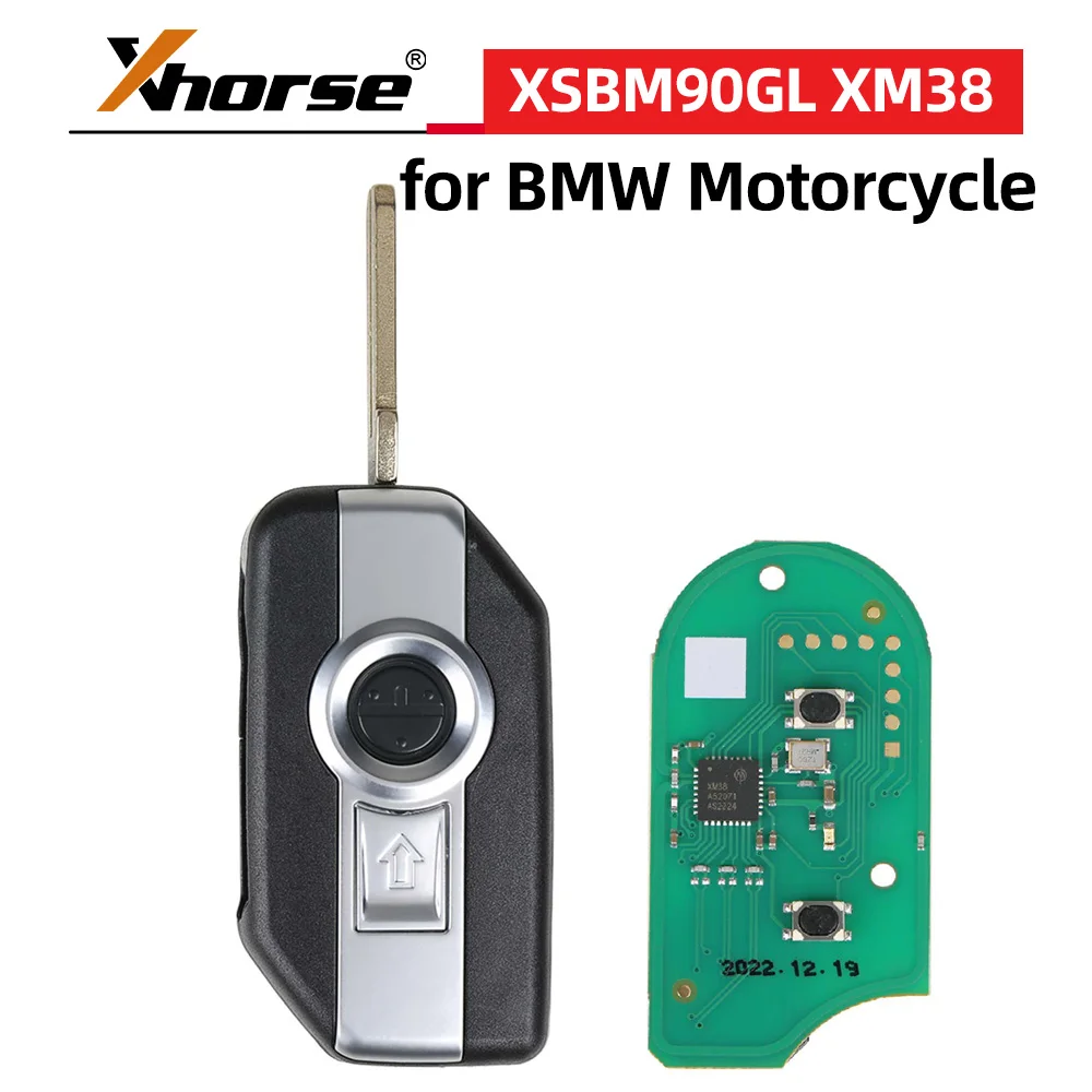 Xhorse XSBM90GL for BMW Motorcycle XM38 Smart Card Key With Shell Without LOGO for VVDI2 and Key Tool Plus 1 Piece
Xhorse XSBM90GL for BMW Motorcycle XM38 Smart Card Key With Shell Without LOGO for VVDI2 and Key Tool Plus 1 Piece