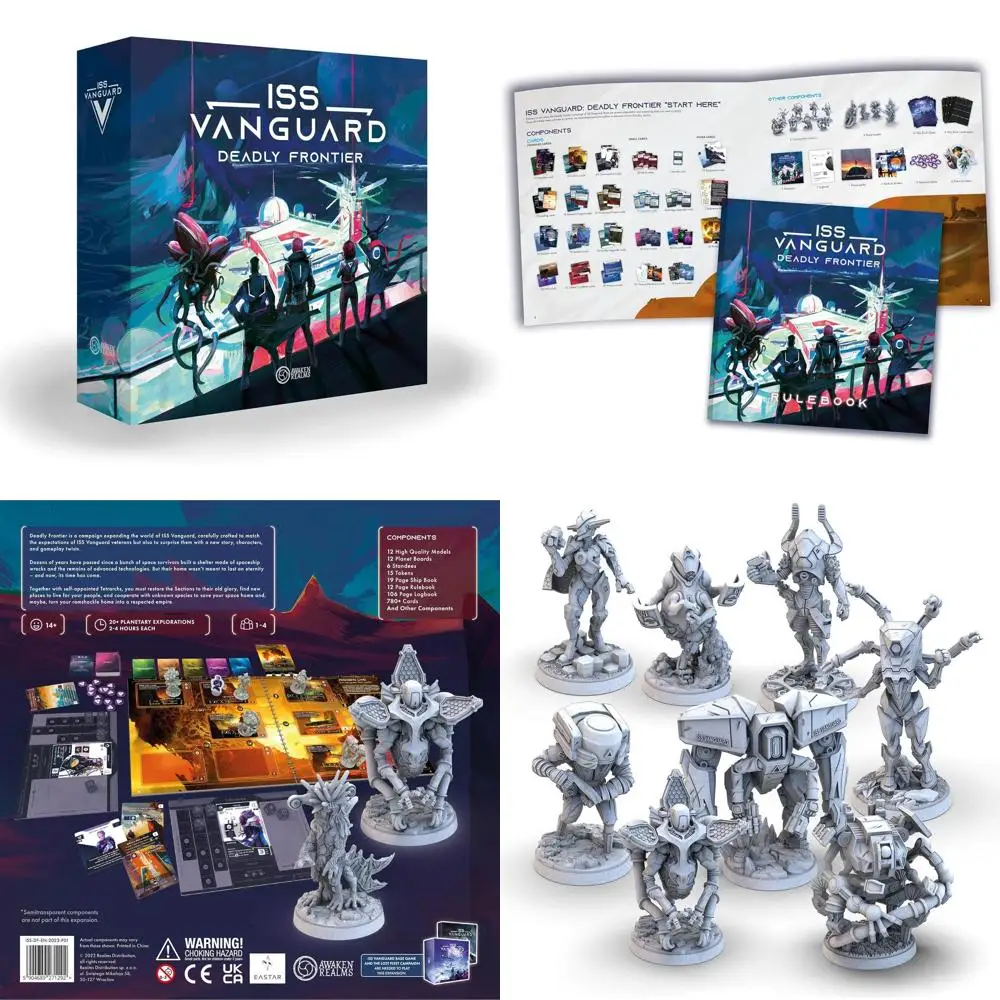 ISS Vanguard: Frontiers of Peril — классическая научно-фантастическая стратегическая игра для детей 14+, 1–4 игроков, 90–120 минут
ISS Vanguard: Frontiers of Peril — классическая научно-фантастическая стратегическая игра для детей 14+, 1–4 игроков, 90–120 минут