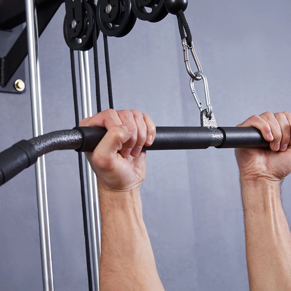 DIY Steel Wire Rope Roller Slide Suit Rotatable Weight Training Device Mute Adjustable Length Convenient Gym Sport Accessories
DIY Steel Wire Rope Roller Slide Suit Rotatable Weight Training Device Mute Adjustable Length Convenient Gym Sport Accessories