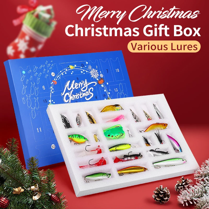 WEIHE Christmas Gift Box for Fisherman Fishing Christmas Man Gifts Fishing Lover Present
WEIHE Christmas Gift Box for Fisherman Fishing Christmas Man Gifts Fishing Lover Present