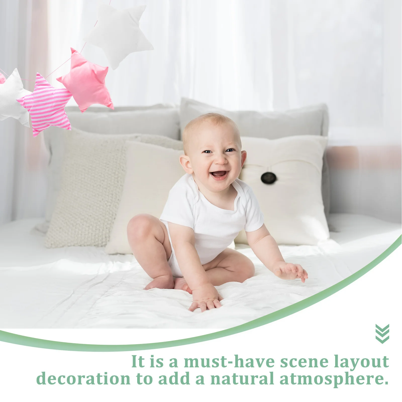 Cloth Star Pendant Hanging Star Shape Decoration Banner Bed Wall Hanging Decor Rustic Farmhouse Bedroom Ornament
Cloth Star Pendant Hanging Star Shape Decoration Banner Bed Wall Hanging Decor Rustic Farmhouse Bedroom Ornament