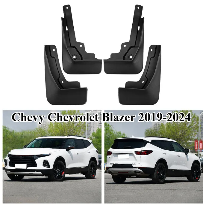 4X Molded Splash Guards Mud Flaps Fender For Chevy Chevrolet Blazer 2019-2024
4X Molded Splash Guards Mud Flaps Fender For Chevy Chevrolet Blazer 2019-2024