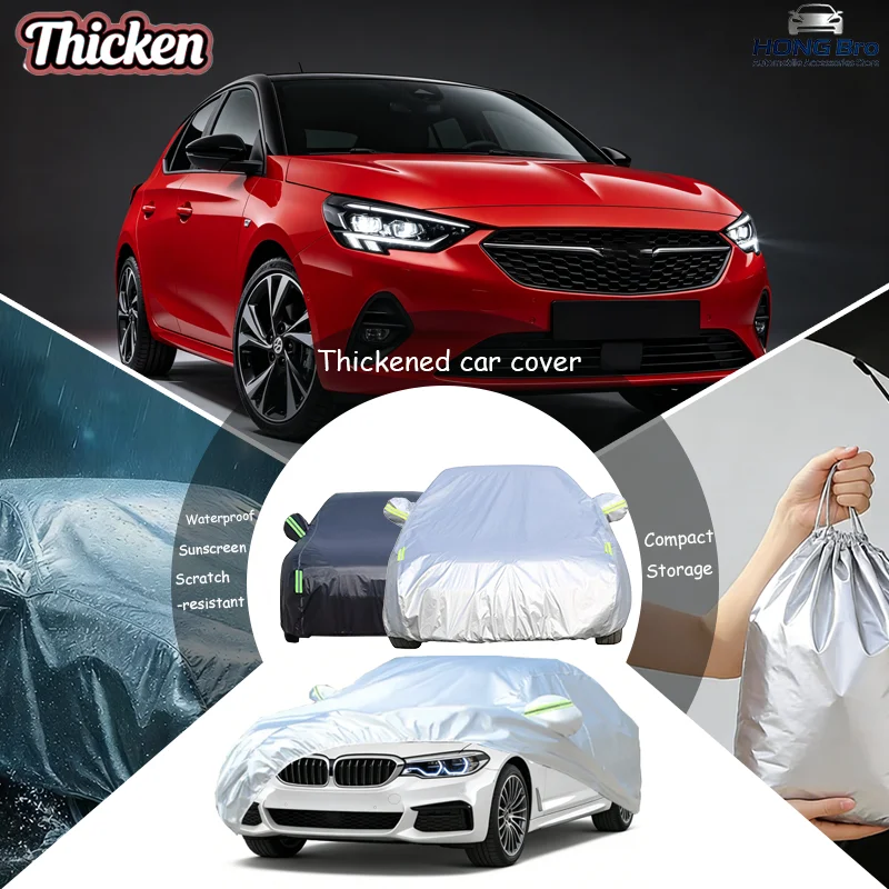 For Opel Corsa F 2019-2025 Full Car Covers Oxford Fabric, Anti-UV Sunshade, Waterproof Snowproof Dustproof Accessories
For Opel Corsa F 2019-2025 Full Car Covers Oxford Fabric, Anti-UV Sunshade, Waterproof Snowproof Dustproof Accessories