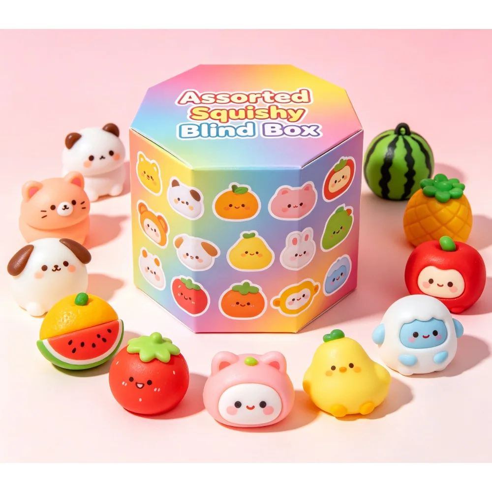 More than 100 varietiesLuminous Glow-in-the-dark SquishyBlind Box Random Style Squishy
More than 100 varietiesLuminous Glow-in-the-dark SquishyBlind Box Random Style Squishy
