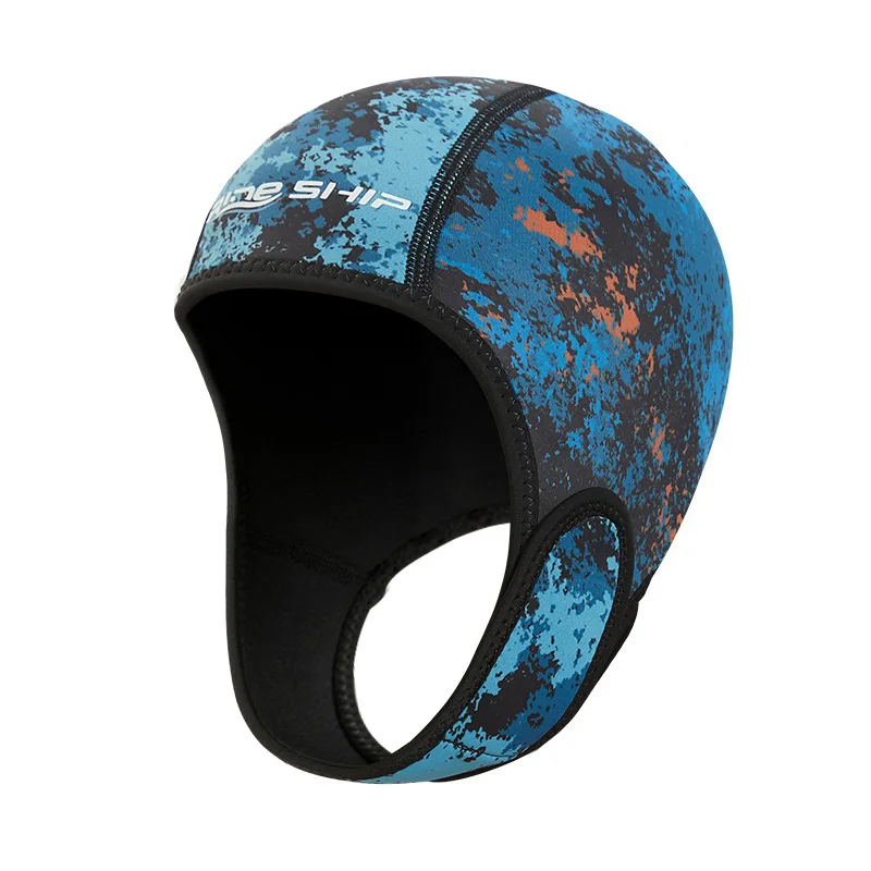 2MM swimming hat, new diving hat, warm short hat, warm camouflage black men's and women's style
2MM swimming hat, new diving hat, warm short hat, warm camouflage black men's and women's style